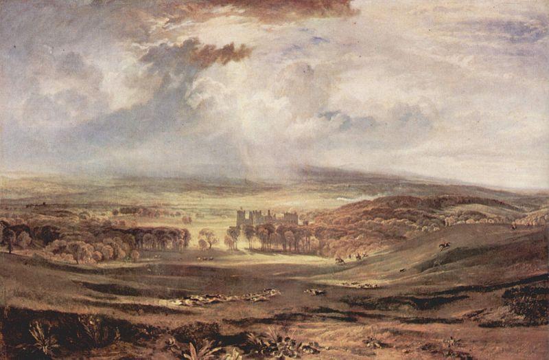 Joseph Mallord William Turner Wohnsitz des Earl of Darlington oil painting picture